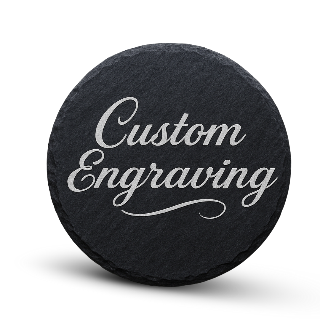 Custom Slate Coasters - Set of 4