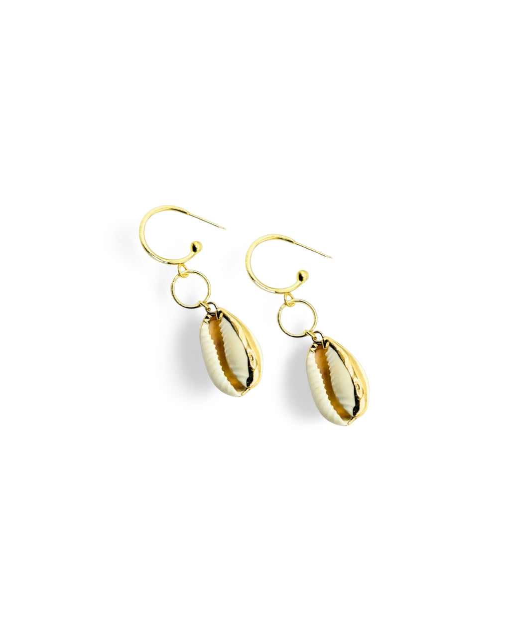 Reclaim the narrative - Cowrie Drop Earrings and Necklace Set