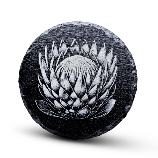 Slate Plaques/Coaster  - Protea Slate