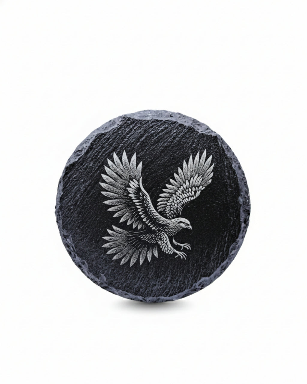 Hope and Strength - Eagle engraving