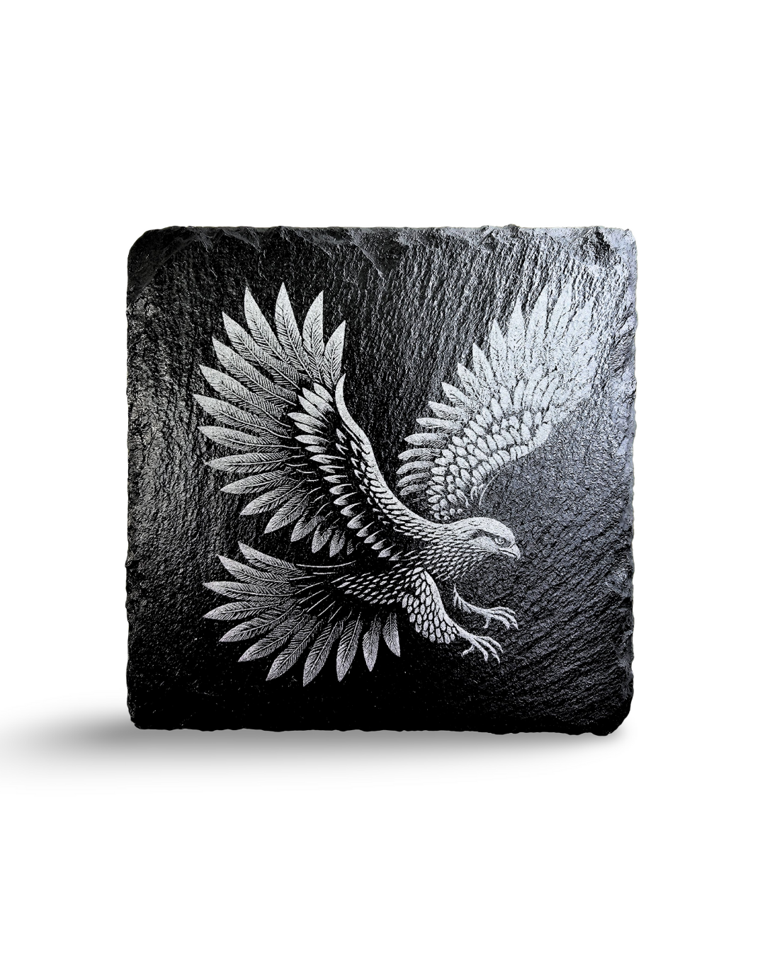 Hope and Strength - Eagle engraving