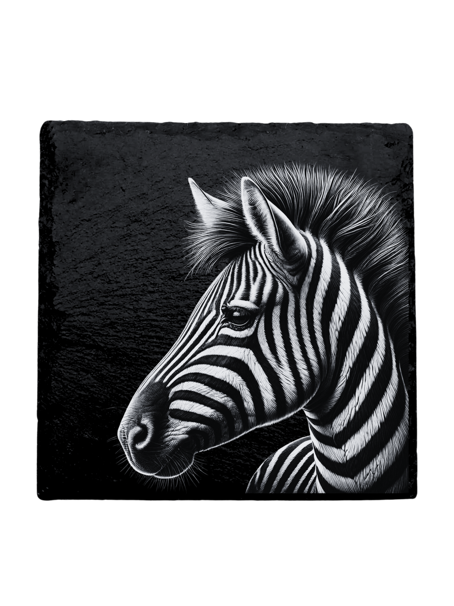 Slate Engraving - Zebra