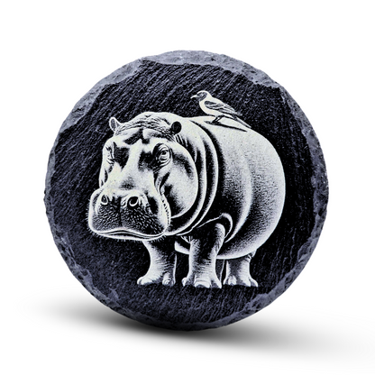 Hippo Slate Coasters