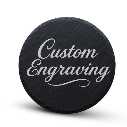 Custom Slate Coasters - Set of 4